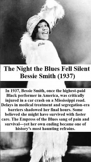 The Night the Blues Fell Silent — Bessie Smith (1937)