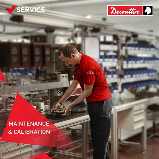 Desoutter Tools on Instagram: "🔧 Desoutter Service: enhance uptime with fewer breakdowns Achieve improved productivity with first-time quality assurance through preventive maintenance and calibration. Extend the lifespan of your tools with regular preventive maintenance 📈 Avoid the risk of incorrect tightening and reduce potential warranty costs with our Maintenance & Calibration offer: link in our bio #Desoutter #MaintenanceAndCalibration #Service"