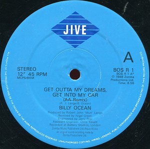Billy Ocean - Get Outta My Dreams, Get Into My Car