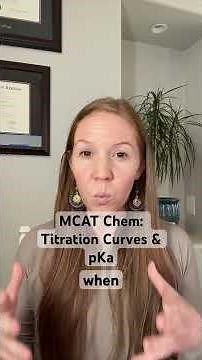 Stop memorizing titration curves. Here’s how to actually understand them on the MCAT. #mcat