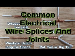 Common Electrical Wire Splices and Joints|Video Tutorial(Tagalog)
