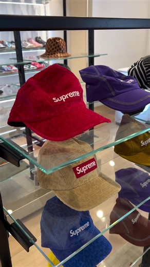 Have you seen our collection of Supreme caps? 🧢 Which one would you rock? Shop online or in store! #CourtOrderza #SupremeCap #SupremeClothing | Court Order