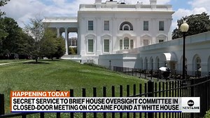 The U.S. Secret Service will give a classified briefing to members and staff of the Republican-led House Oversight Committee on the cocaine found in the White House West Wing earlier this month. Rachel Scott has details. | ABC News Live