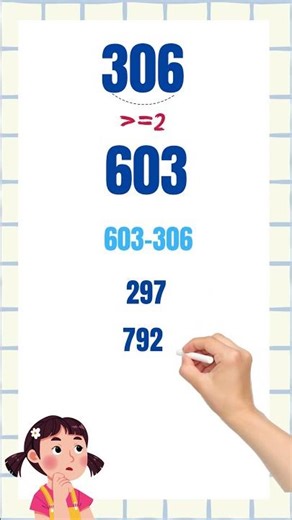 Math Already Knows Your Fate 😂 | The 1089 Trick You’ll Never Forget! #maths #mathtricks#shortsvideo
