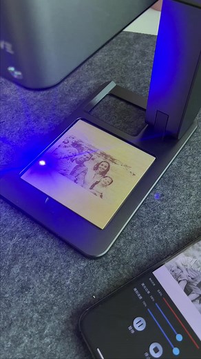 Foldable Mini Laser Engraving Machine for DIY Creativity