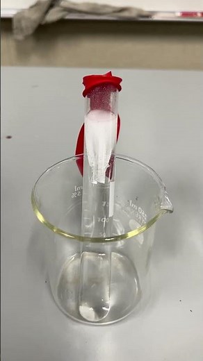 Making And Exploding Hydrogen Gas