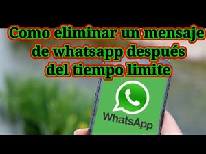 How to delete or erase old WhatsApp messages for everyone after the time limit