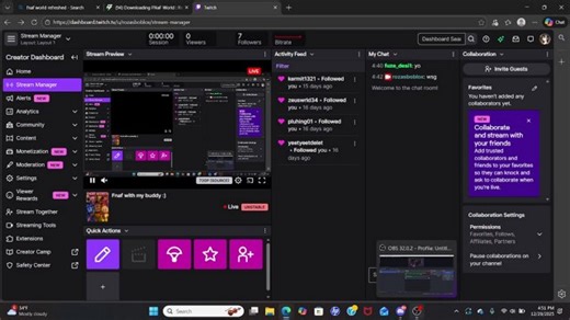 Highlight: Fnaf with my buddy :)