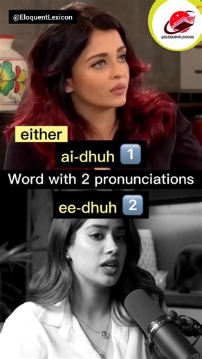 Learn English Pronunciation With Aishwarya Rai #languagelearning #englishtips #eloquentlexicon