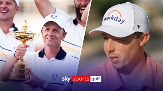 Matt Fitzpatrick: Team Europe would all welcome Luke Donald back as Ryder Cup captain
