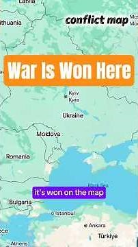 Ukraine War Map: Supply Routes & Frontlines Explained #conflictmap