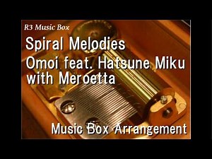 Spiral Melodies/Omoi feat. Hatsune Miku with Meroetta [Music Box]