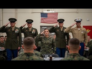 A US Marine Shoved Her in the Mess Hall – Then Four Generals Walked In and Saluted Her First