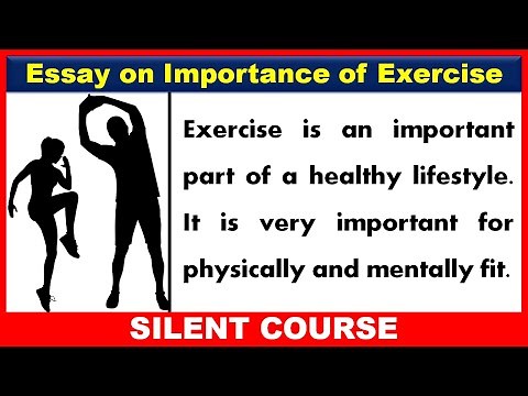 Essay on Importance/Value of Exercise | Essay on Exercise In English