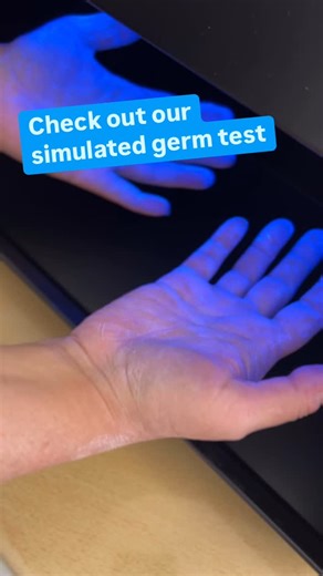 5 May marks World Hand Hygiene Day, to mark the day, our Infection Prevention and Control team were sharing their top handwashing tips with the assistance of ‘glitter bug potion’, which simulates germs on your hands when placed under UV light. Staff were then challenged to wash their hands and returned to the light to see how gel was left. #CleanHands #HandHygiene #InfectionPrevention #WorldHandHygieneDay | RUH Bath | Facebook