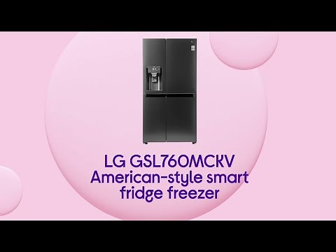 LG GSL760MCKV American-Style Smart Fridge Freezer - Black | Product Overview | Currys PC World