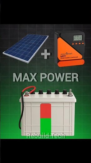 MPPT Kya Hai? Solar Panel Ke Liye MPPT Kyun Zaroori Hai? | Rebuild Tech