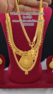 🦚Product price : Rs.699/- 🦚Product code: 6786 Product link https://rajashreefashion.com/product/premium-foaming-32-inch-vinayagar-dollar-chain/ 🦚Website Www.rajashreefashion.com 🦚Watsapp 7010041418 Delivery time 5 to 10 buisness(Sunday holiday) working days No cancellation once u booked Exchange applicable Incase of any damage Refund applicable for only valid reason (if wrong product received or) If you are Parcel not received order from 10 working days ...you can send mail to us rajashree03