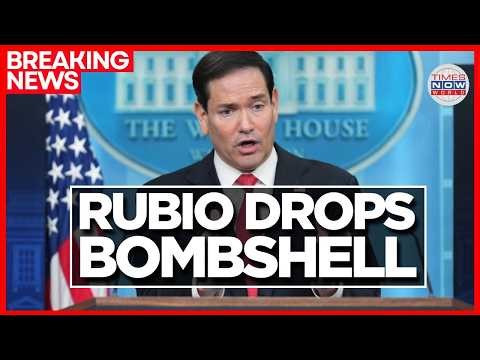 RUBIO LIVE | Marco Rubio Warns Iran Of Secondary Sanctions, Slams Iran's 'Insane' Leadership