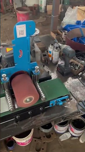 Flat Metal Surface Finishing Machine | Polishing, Brushing, Deburring Belt Sander