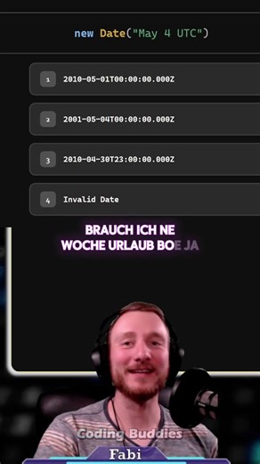 Always this May 4th! // JS Date Quiz