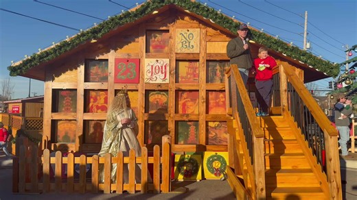 🎁 Advent Calendar – Day 20! 🎄 Twenty days into the countdown, and the Christmas feeling is shining strong. Each little door brings more warmth, more wonder, and that cozy holiday glow everyone loves at Christkindlmarkt. | Cullman Christkindlmarkt