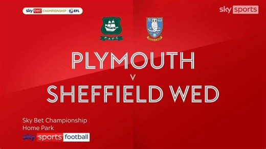 Plymouth 3-0 Sheffield Wednesday: Ryan Hardie scores again as Argyle extend Owls' winless start