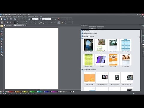MAGIX Foto & Grafik Designer (11) – Vorlagen Tutorial (DE)