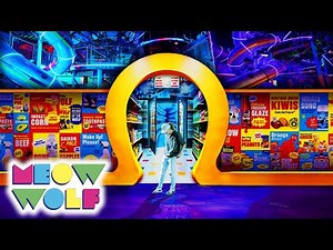 Exploring Hidden Omega Mart Rooms (Meow Wolf)