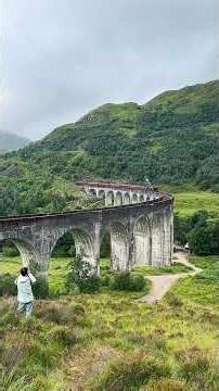 Glenfinnan Viaduct in Scotland is most famous railway curve in Harry Potter film Hogwarts express