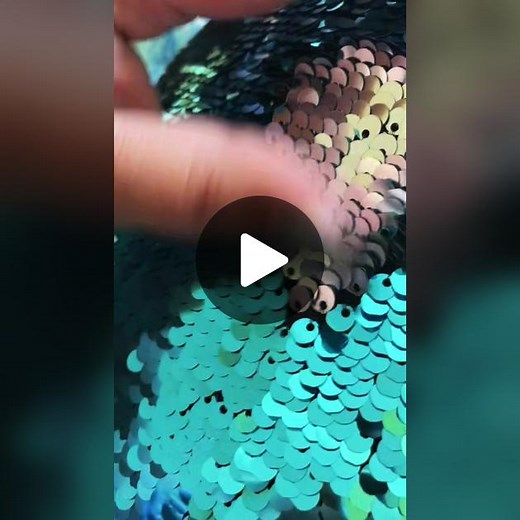 Relaxing Slow Sequin Pillow Scratching ASMR