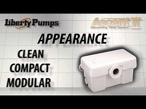 Liberty Pumps Ascent II Macerating Toilet System