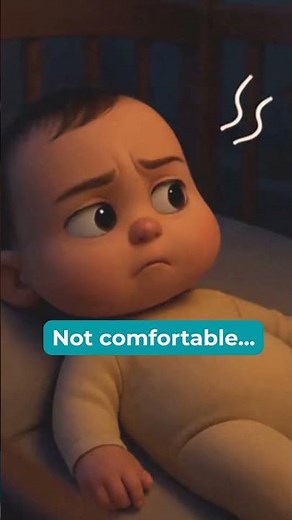 This Baby Couldn’t Sleep… Until White Noise 🤍