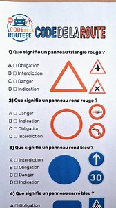 Part 1 | Révise la forme des panneaux de signalisation du code de la route ! Auras-tu 7/7 ? #code #permis #France #codedelaroute #panneau #codedelaroutequestion #codedelaroute #iq | Stéphanie Bruno