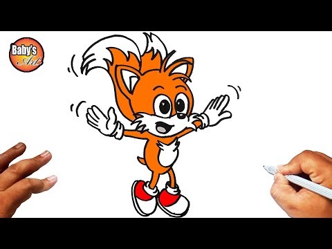 how to draw tail is flying