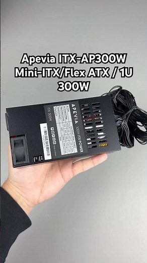 Apevia ITX-AP300W Mini-ITX/Flex ATX / 1U 300W Small Form Factor Power Supply #shorts #unboxing #psu