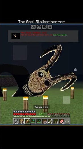 The Goat Stalker horror Minecraft bedrock