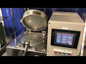 真空貼り合わせ装置 VAP250 ダイヤフラム動作デモ：テクノライズ（株）