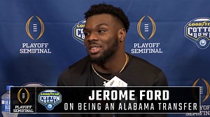 18K views · 264 reactions | Former Alabama RB Jerome Ford discusses his transfer to Cincinnati and what it will be like to face his former teammates in the Cotton Bowl | Alabama Crimson Tide on AL.com | Facebook