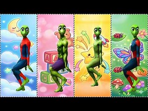 Alien Dance Battle | Dame Tu Cosita | Superheroes | Full HD #97