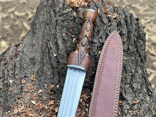 Handmade Early Scottish Dirk Dagger, Highland Renaissance Dague With Hand Carved Rosewood Handle, Collectible Gifts for Friend Him Groomsmen - Etsy Ireland