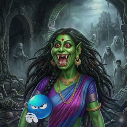 Old Bhootni V/S New Bhootni 🥰🌹🥀 Indian cartoon #anime​ #shortsfeed​ #animeshorts​