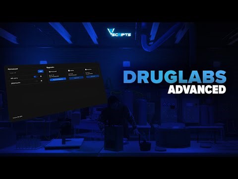 Vertex Scripts - Advanced Drugslabs Script [ESX/QB]