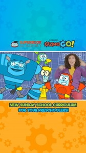 3.9K views · 144 reactions | GizmoGO! can help your students know about the Bible and good values. 珞 Join Gizmo and his robot pals in exciting adventures!  Sign up for the Superbook Academy to get access to hundreds of lessons. 朗 #BibleTime #KidsShow #LearningIsFun | Superbook | Facebook