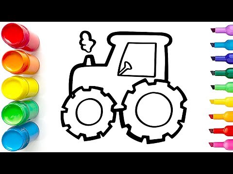 I Learned to Draw a Tractor in 30 Minutes and You Can Too!