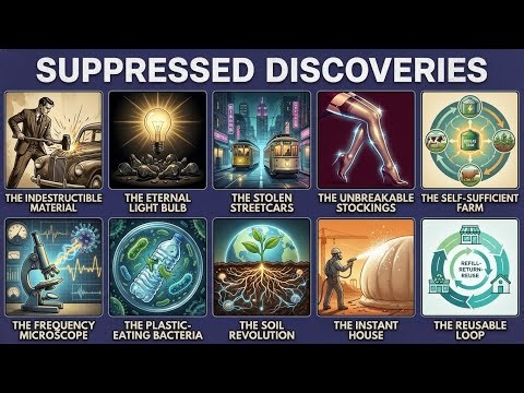 10 Suppressed Discoveries That THREATENED Entire Industries