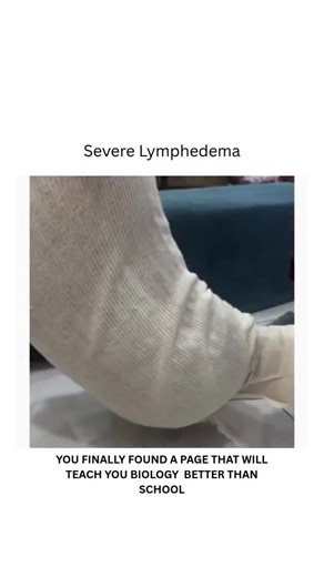 BIOLOGY | HEALTH | MEDICAL on Instagram: "Lymphedema is a chronic condition characterized by swelling, usually in the arms or legs, caused by an accumulation of lymphatic fluid. This occurs when the lymphatic system, which normally drains excess fluid and waste from tissues, becomes blocked or damaged. The condition may be primary (due to congenital abnormalities in lymphatic vessels) or secondary (resulting from surgery, infection, radiation, or cancer). Common symptoms include swelling, heavin