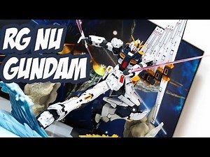 One of the Best Gundam 2019 - RG Nu Gundam Speed Build Review