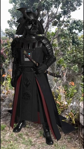 Darth Vader Samurai in augmented reality. #StarWars #Disney #VeVe
