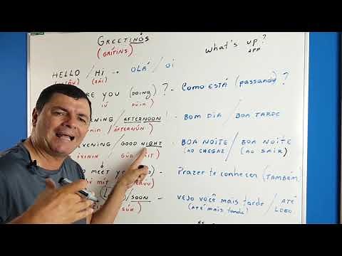 Greetings - Cumprimentos e saudações em inglês | Melhor Explicação do Yotube!